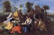 Nicolas Poussin The Finding of Moses oil